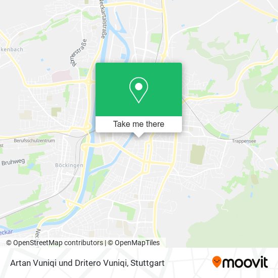 Artan Vuniqi und Dritero Vuniqi map