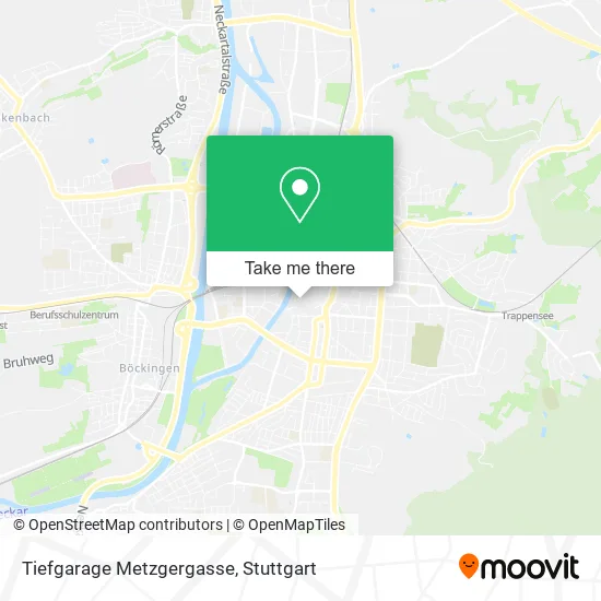 Карта Tiefgarage Metzgergasse