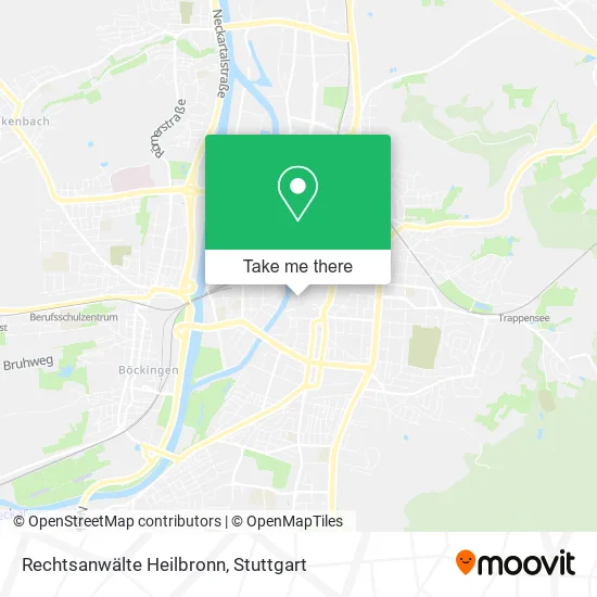 Карта Rechtsanwälte Heilbronn