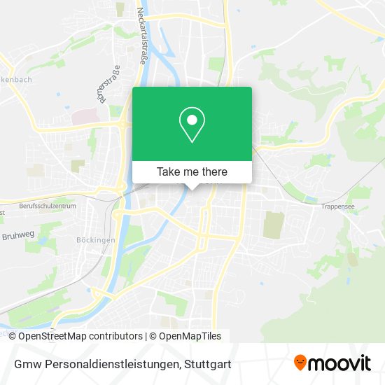 Gmw Personaldienstleistungen map