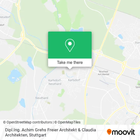 Карта Dipl.Ing. Achim Grehs Freier Architekt & Claudia Architekten