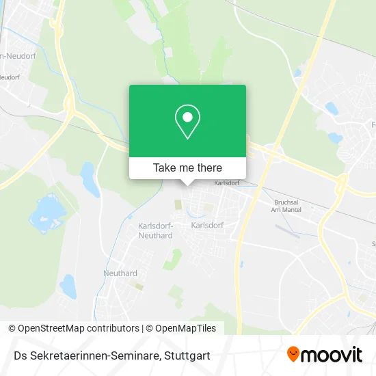 Карта Ds Sekretaerinnen-Seminare