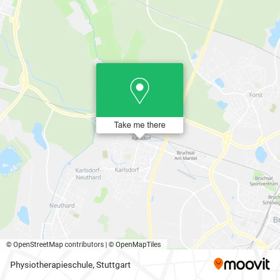 Карта Physiotherapieschule