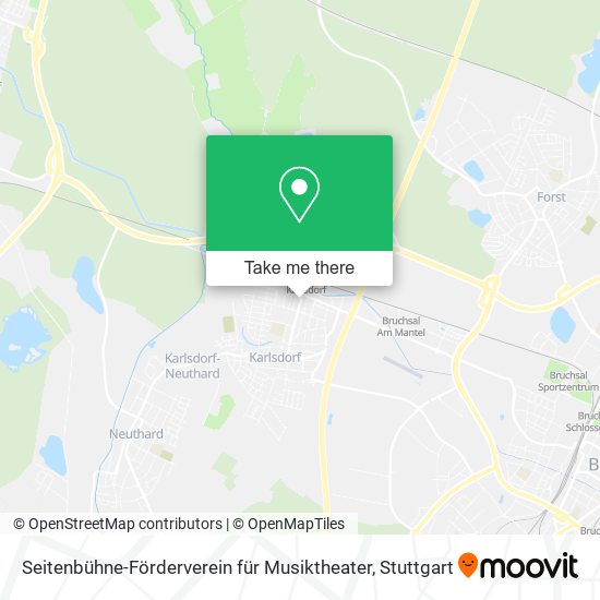 Seitenbühne-Förderverein für Musiktheater map