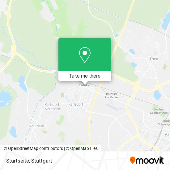 Карта Startseite
