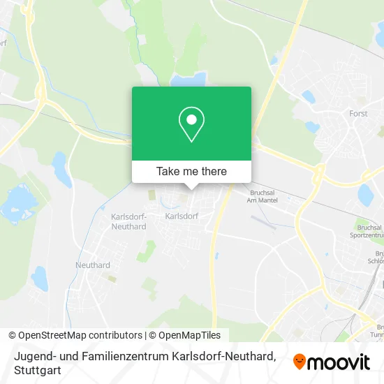 Карта Jugend- und Familienzentrum Karlsdorf-Neuthard