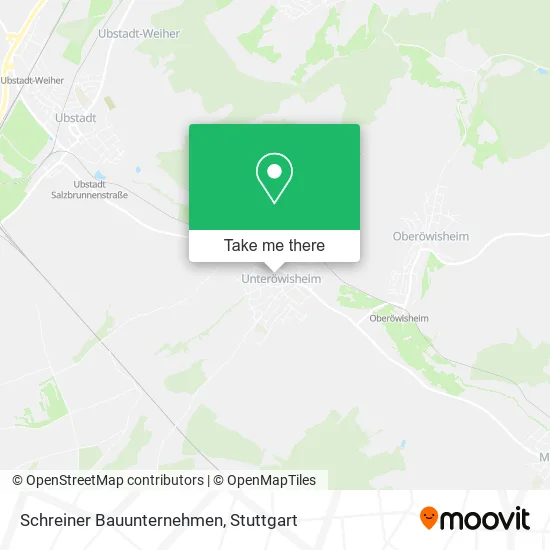 Карта Schreiner Bauunternehmen