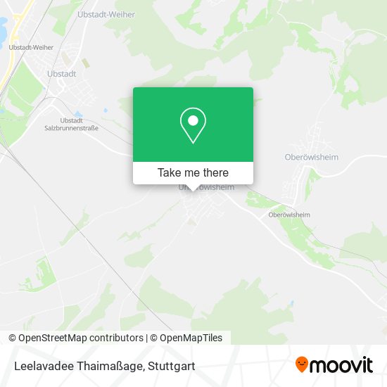 Leelavadee Thaimaßage map