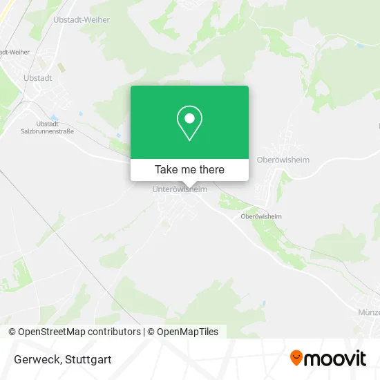 Карта Gerweck