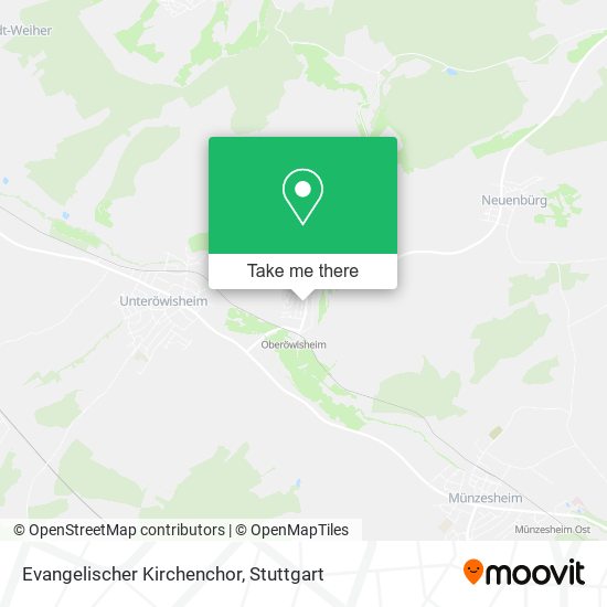 Evangelischer Kirchenchor map