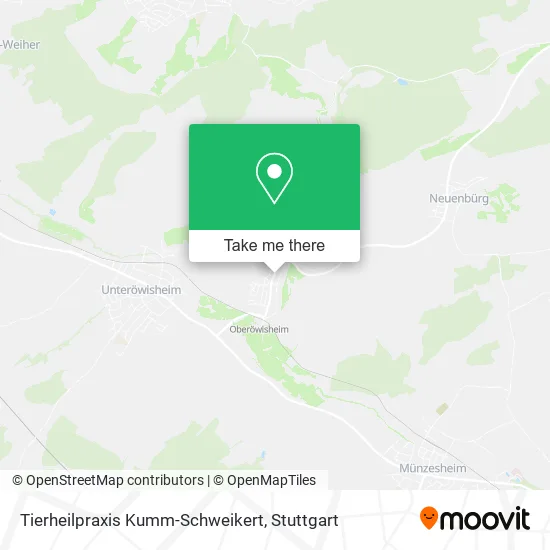 Карта Tierheilpraxis Kumm-Schweikert