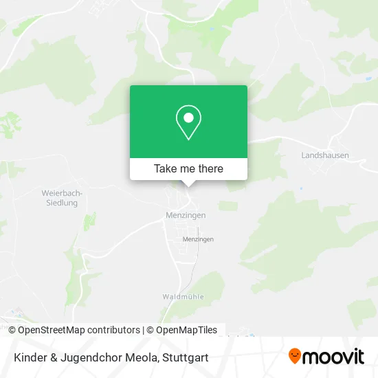 Карта Kinder & Jugendchor Meola