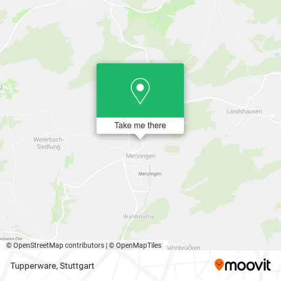 Tupperware map