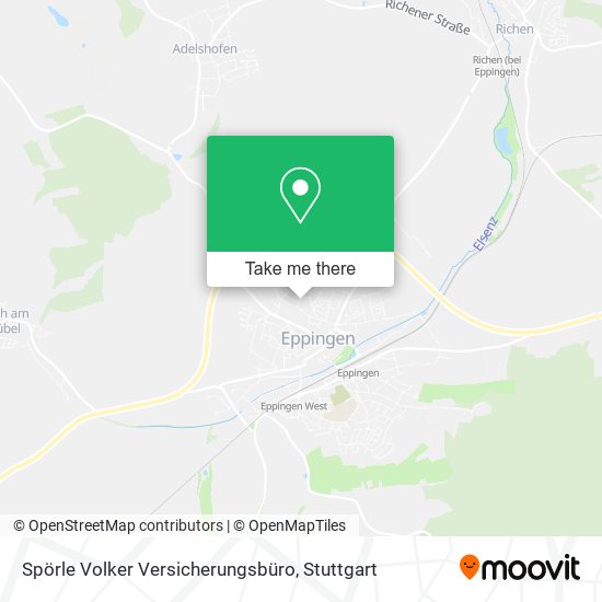 Spörle Volker Versicherungsbüro map