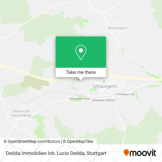 Карта Dedda Immobilien Inh. Lucio Dedda