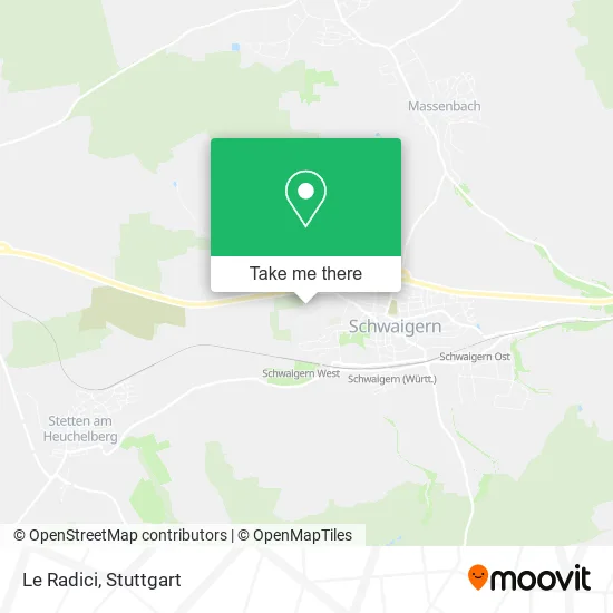 Карта Le Radici