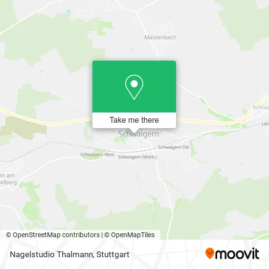 Карта Nagelstudio Thalmann