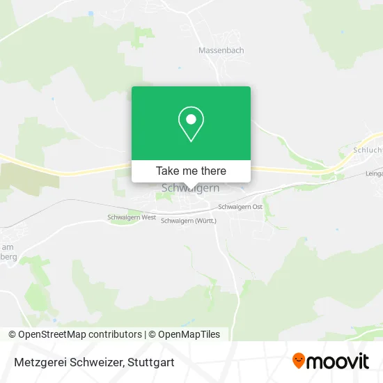 Карта Metzgerei Schweizer