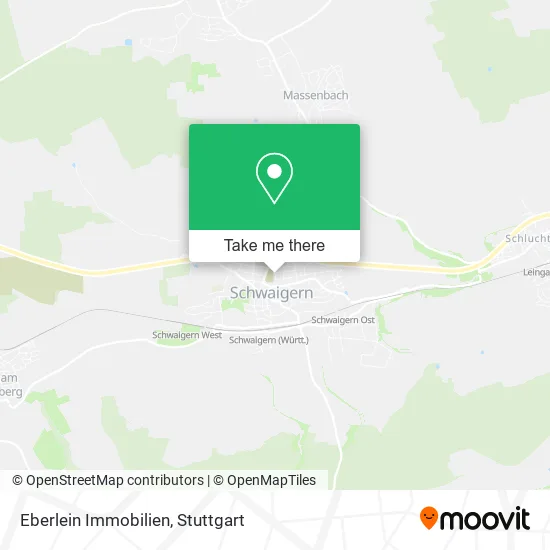 Карта Eberlein Immobilien