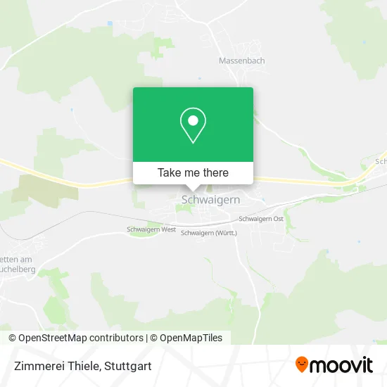 Карта Zimmerei Thiele