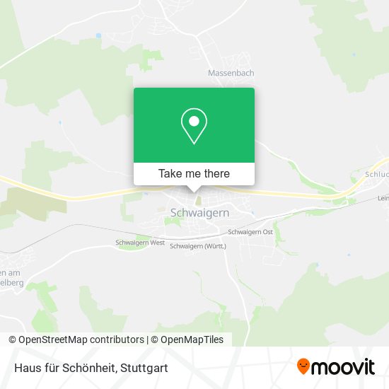 Haus für Schönheit map
