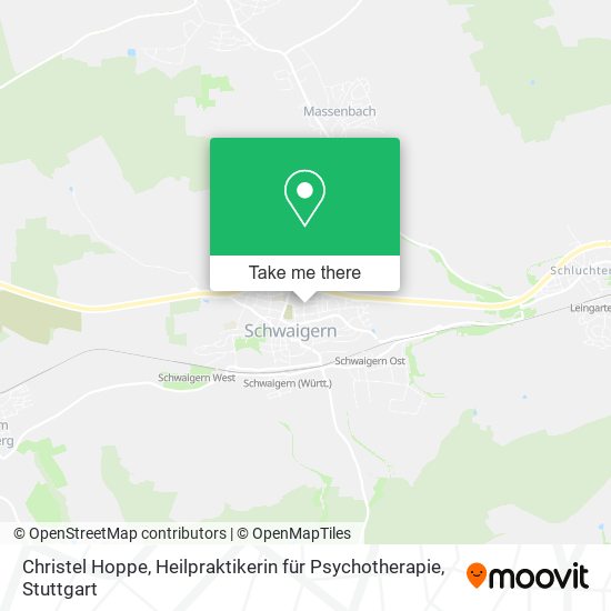 Christel Hoppe, Heilpraktikerin für Psychotherapie map