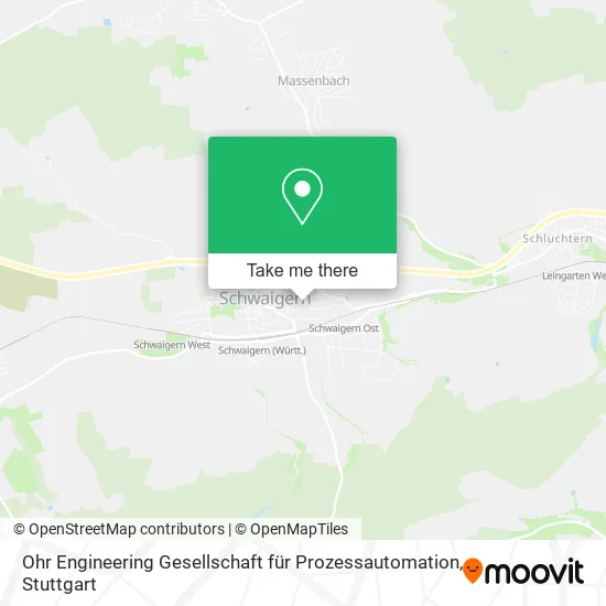 Карта Ohr Engineering Gesellschaft für Prozessautomation
