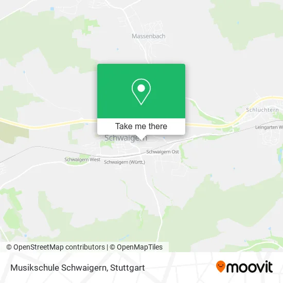 Карта Musikschule Schwaigern