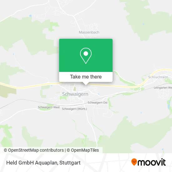 Карта Held GmbH Aquaplan