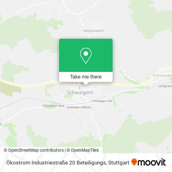 Ökostrom Industriestraße 20 Beteiligungs map