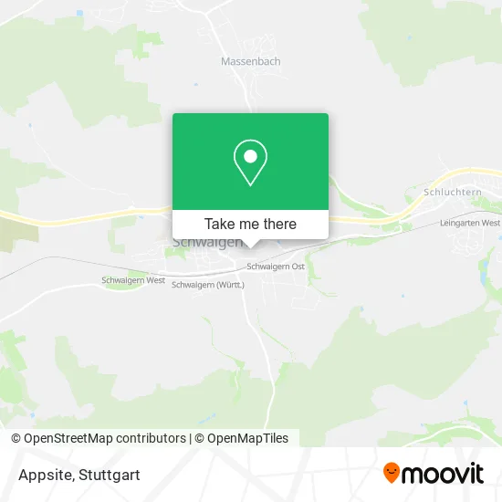 Карта Appsite
