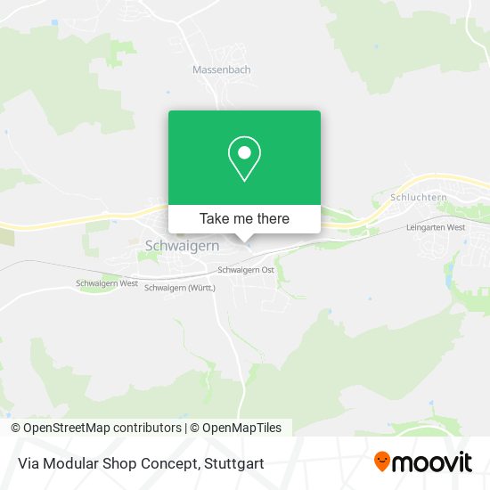 Карта Via Modular Shop Concept