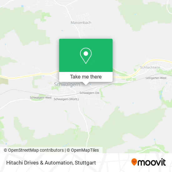 Hitachi Drives & Automation map