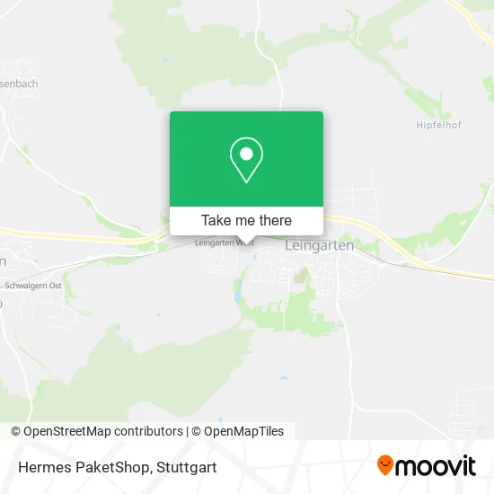 Карта Hermes PaketShop