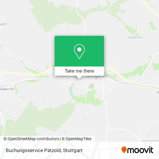 Карта Buchungsservice Pätzold