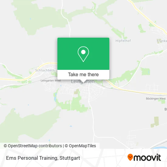 Карта Ems Personal Training