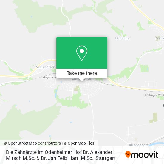 Die Zahnärzte im Odenheimer Hof Dr. Alexander Mitsch M.Sc. & Dr. Jan Felix Hartl M.Sc. map