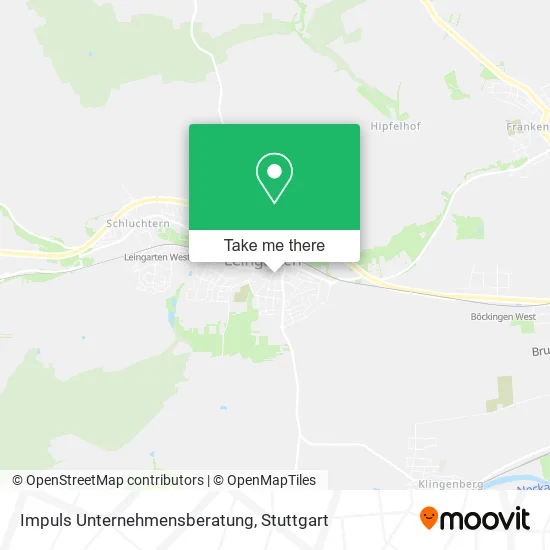 Карта Impuls Unternehmensberatung