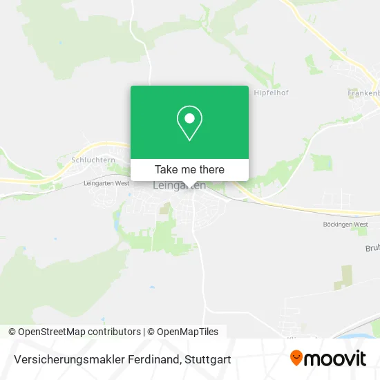 Карта Versicherungsmakler Ferdinand