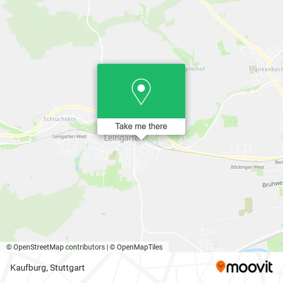 Карта Kaufburg