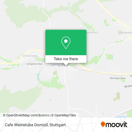 Cafe Weinstube Domizil map