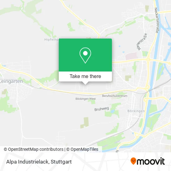 Карта Alpa Industrielack