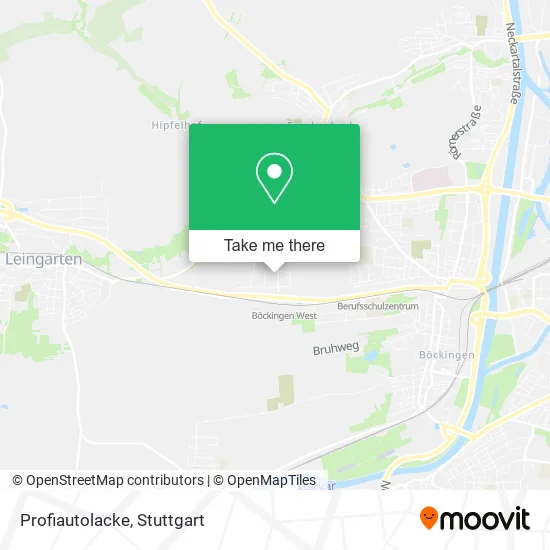 Карта Profiautolacke