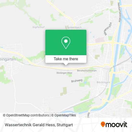 Wassertechnik Gerald Hess map