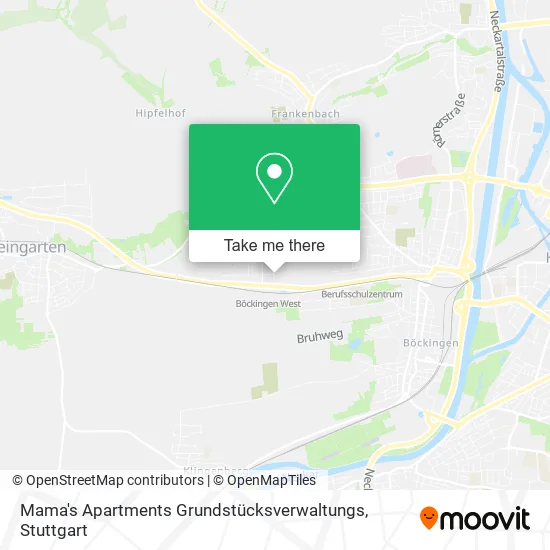 Карта Mama's Apartments Grundstücksverwaltungs