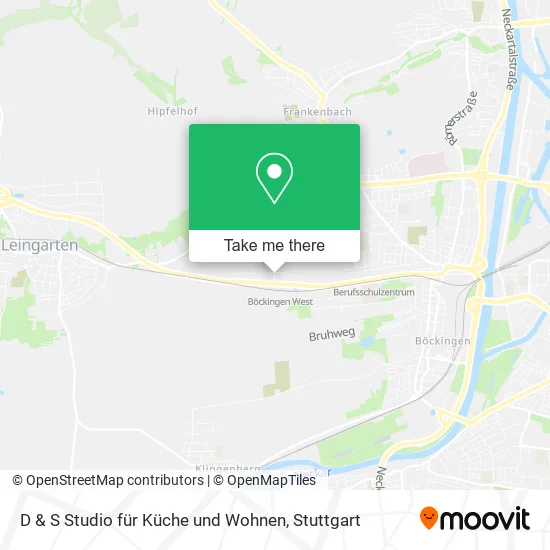 Карта D & S Studio für Küche und Wohnen
