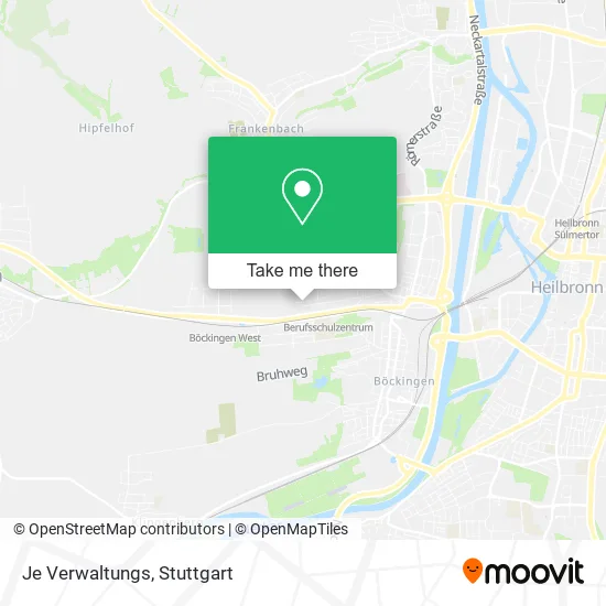 Карта Je Verwaltungs