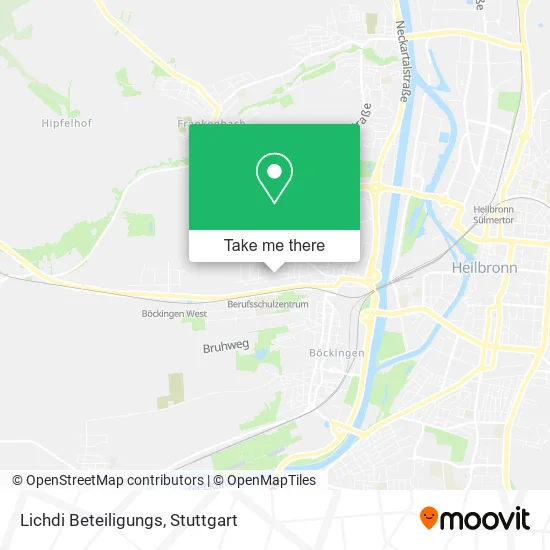 Карта Lichdi Beteiligungs