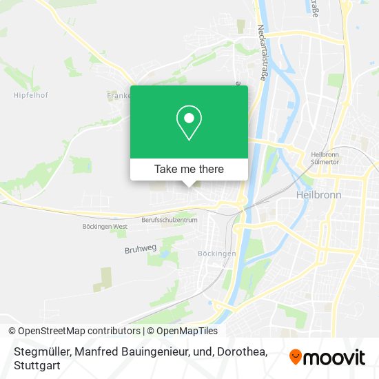 Stegmüller, Manfred Bauingenieur, und, Dorothea map