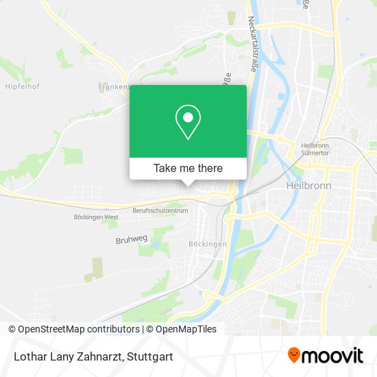 Карта Lothar Lany Zahnarzt